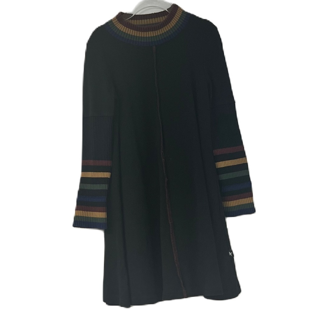 Pc two size 6 swing girls dress rainbow knit Aline cotton play casual